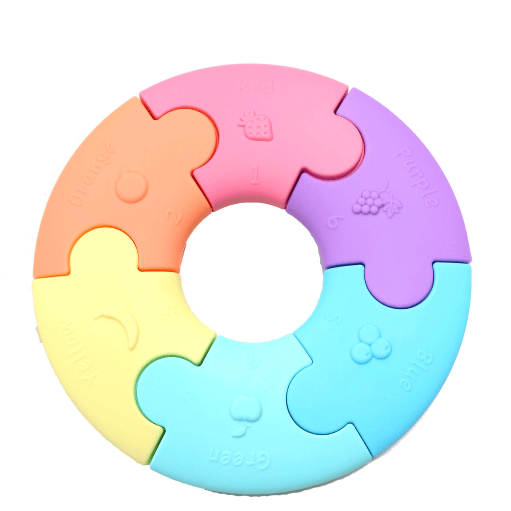 Raspberry Lane Boutique Jellystone Designs Colour Wheel Puzzle - Pastel