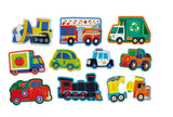 Raspberry Lane Boutique Let's Begin Puzzle 2 Piece - Vehicles