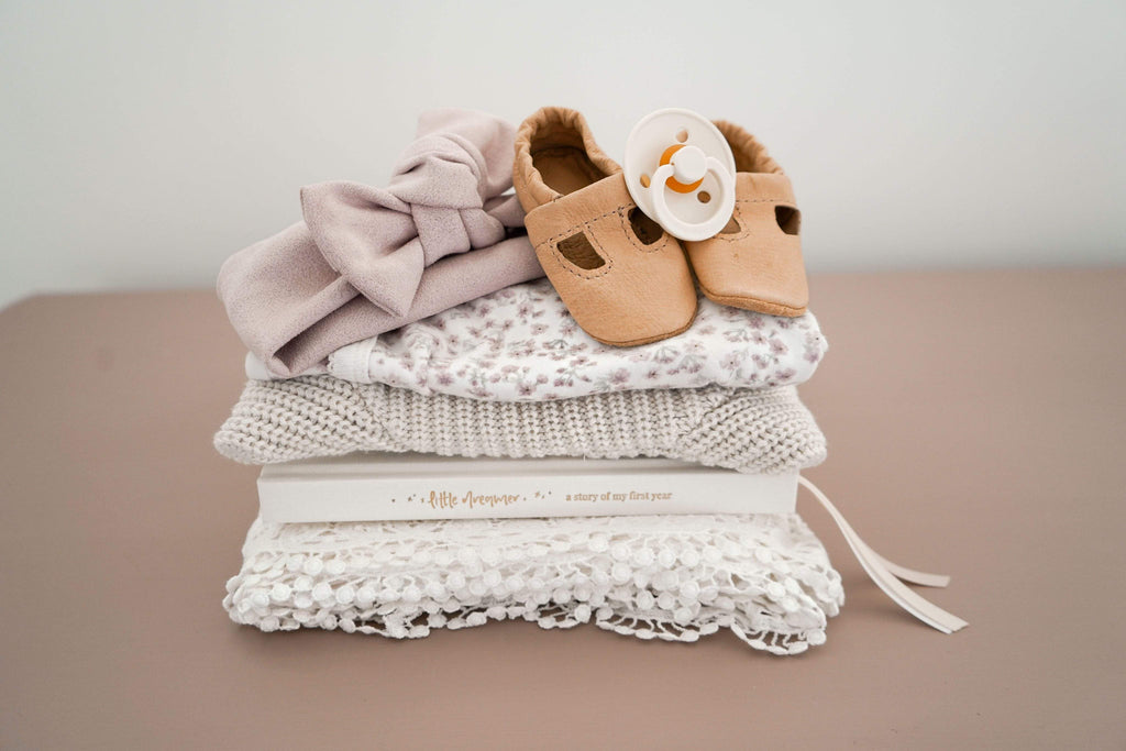Raspberry Lane Boutique Little Dreamer | Baby Journal | CLOUD CREAM