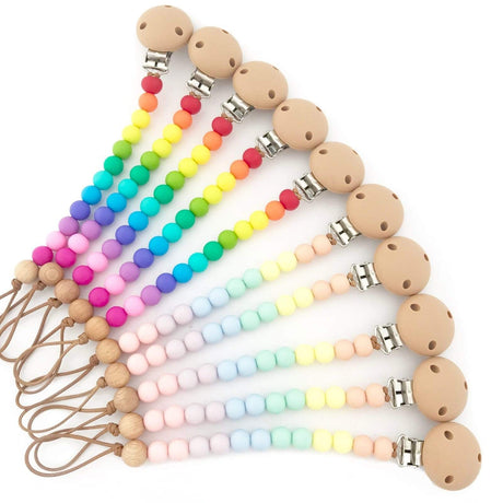 Raspberry Lane Boutique Rainbow Dummy Clips