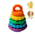 Raspberry Lane Boutique Rainbow Stacker and Teether - Jellystone