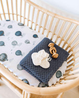 Raspberry Lane Boutique River Diamond Knit Baby Blanket