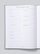 Raspberry Lane Boutique Write To Me Baby Journal - Birth to Five Years - Blue