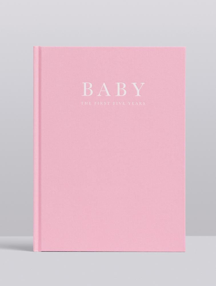 Raspberry Lane Boutique Write To Me Baby Journal - Birth to Five Years - Pink