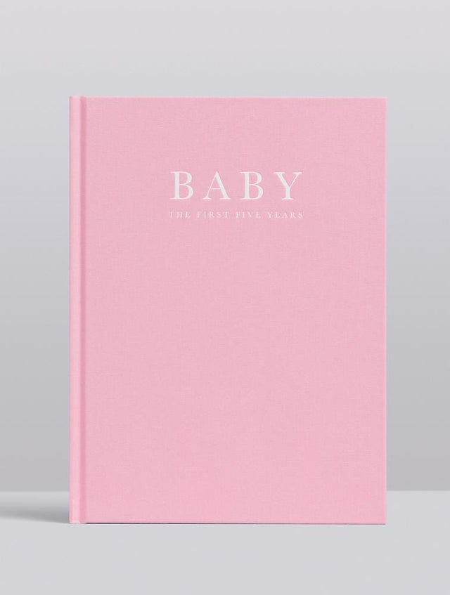 Raspberry Lane Boutique Write To Me Baby Journal - Birth to Five Years - Pink