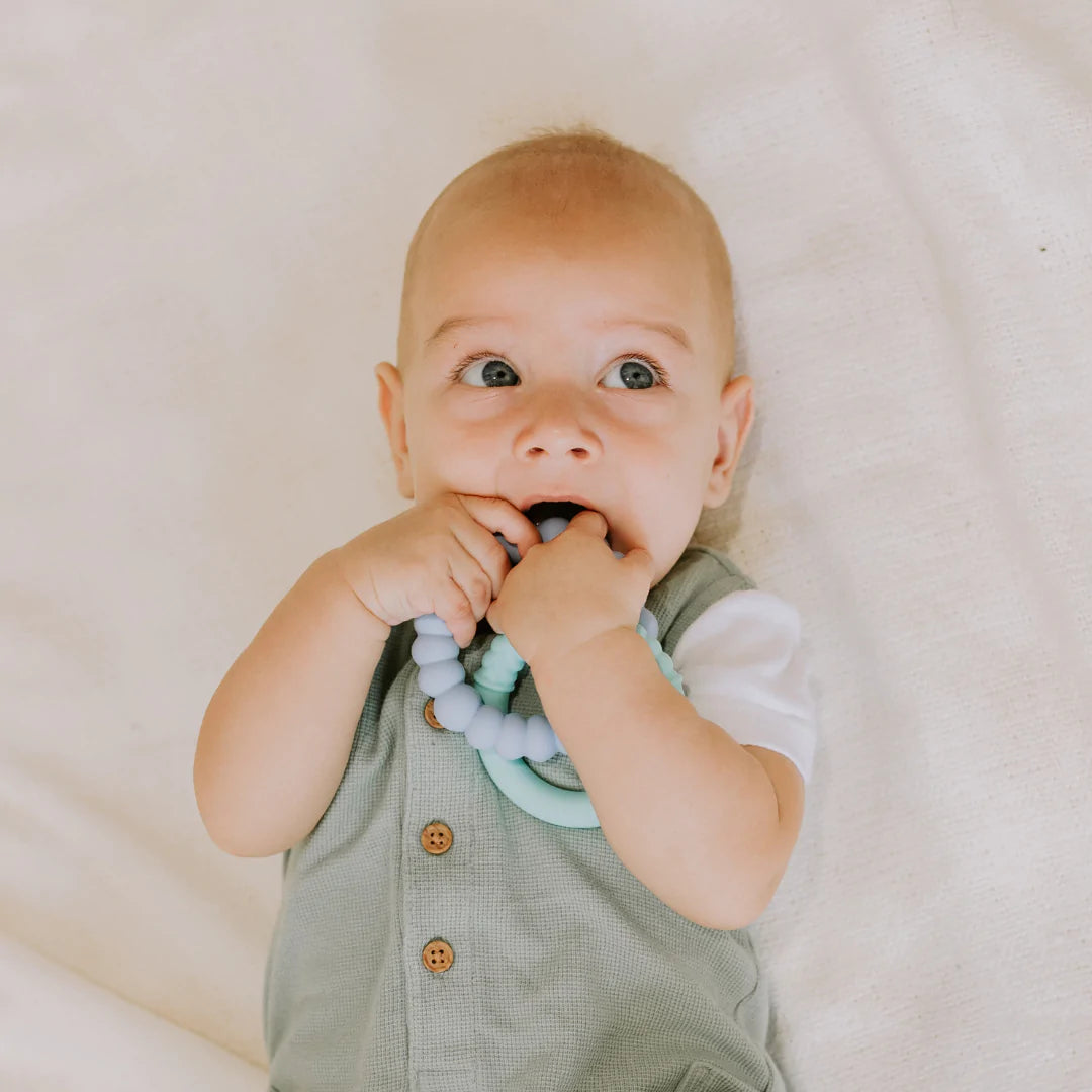 Jellystone Sunshine Teether  - Berry + Sage