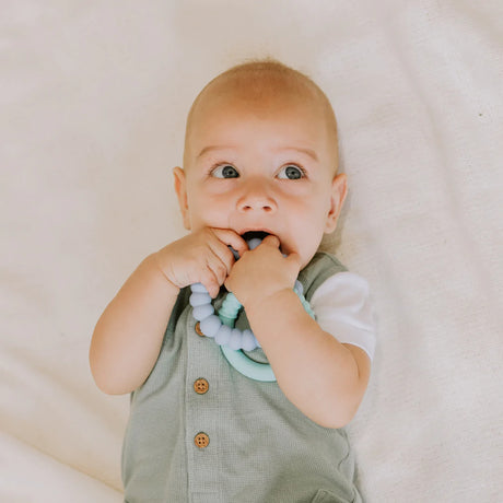 Jellystone Sunshine Teether  - Berry + Sage