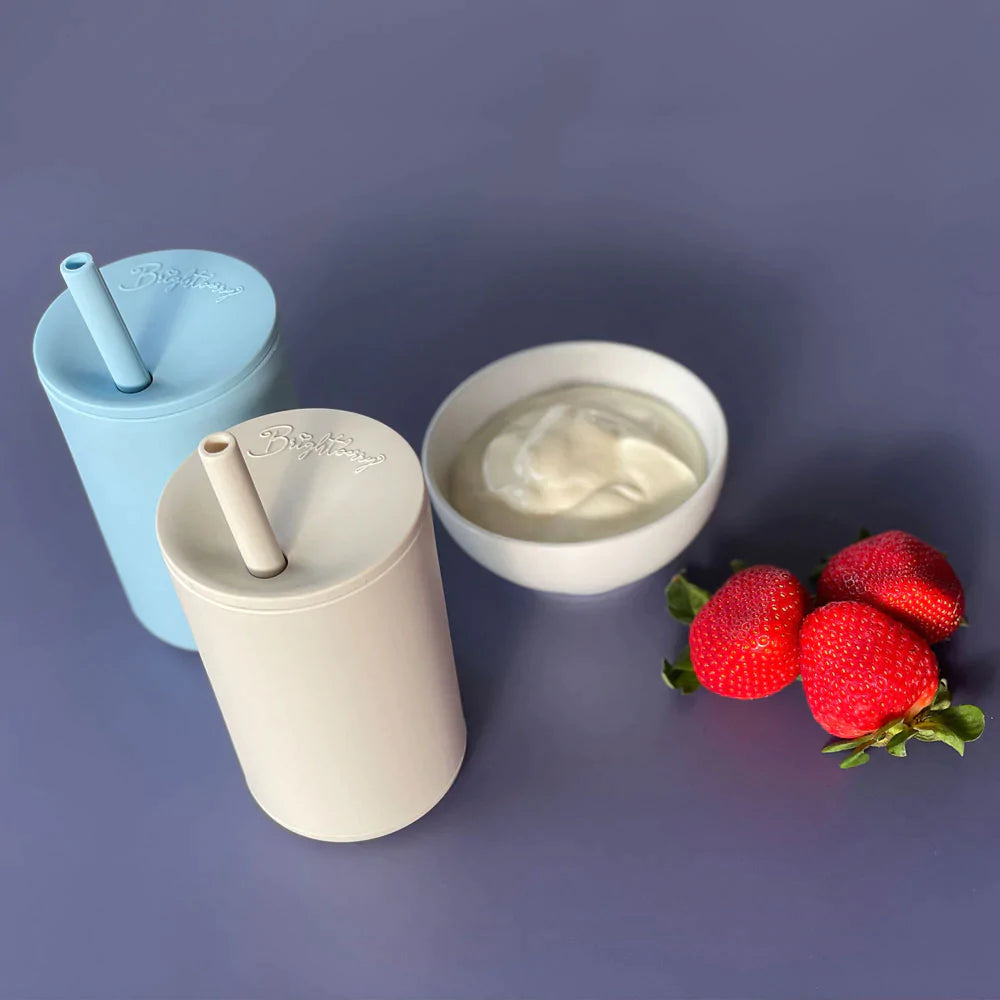 Brightberry Large Kids Smoothie Cup - Pacific Blue – Raspberry Lane Boutique