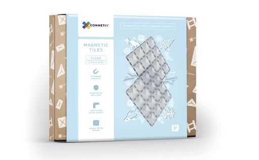 Connetix Base Plates - Clear