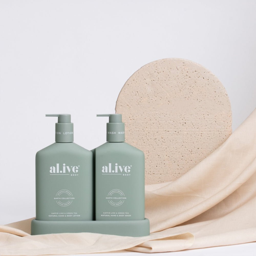 al.ive Body Duo - Kaffir Lime + Green Tea
