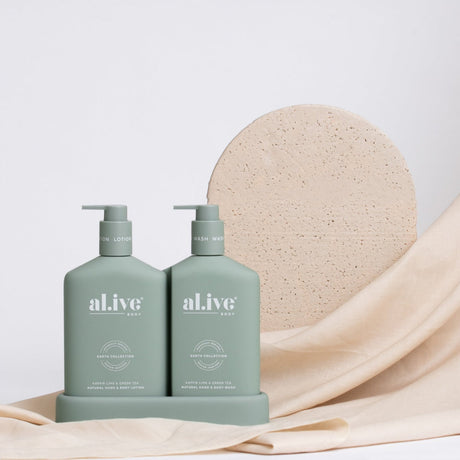 al.ive Body Duo - Kaffir Lime + Green Tea