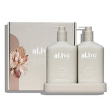 al.ive Body Duo - Sea Cotton + Coconut Body Duo