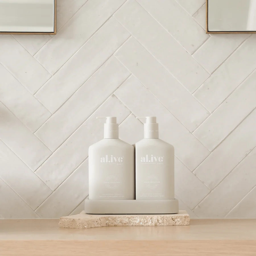 al.ive Body Duo - Sea Cotton + Coconut Body Duo