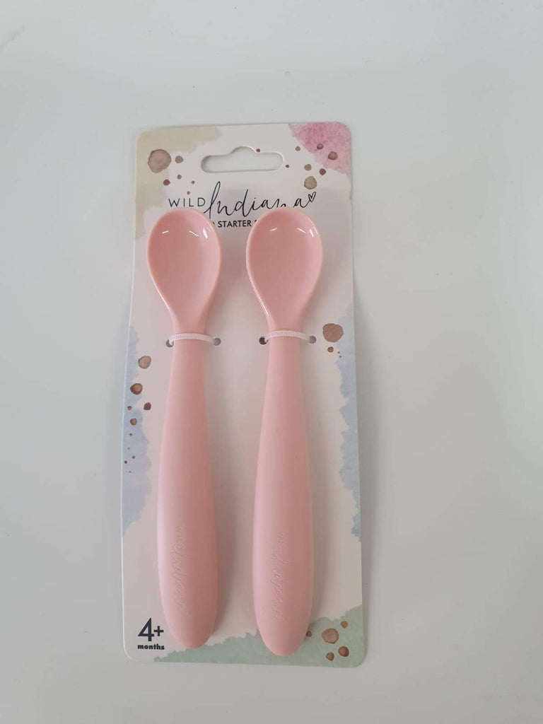 Wild Indiana Weaning Spoons Wild Indiana - Starter Spoon Sets / Blush