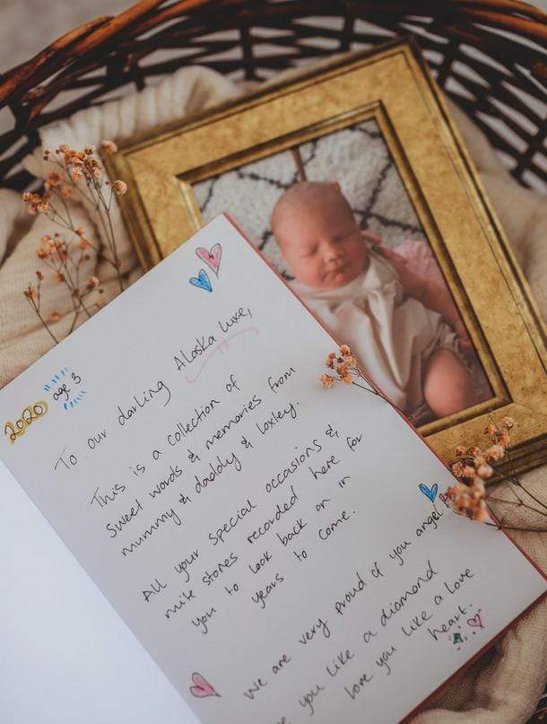 Write to Me Baby Journal Write to Me - Cards for Keeps / Blush