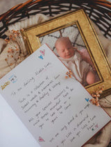 Write to Me Baby Journal Write to Me - Cards for Keeps / Blush
